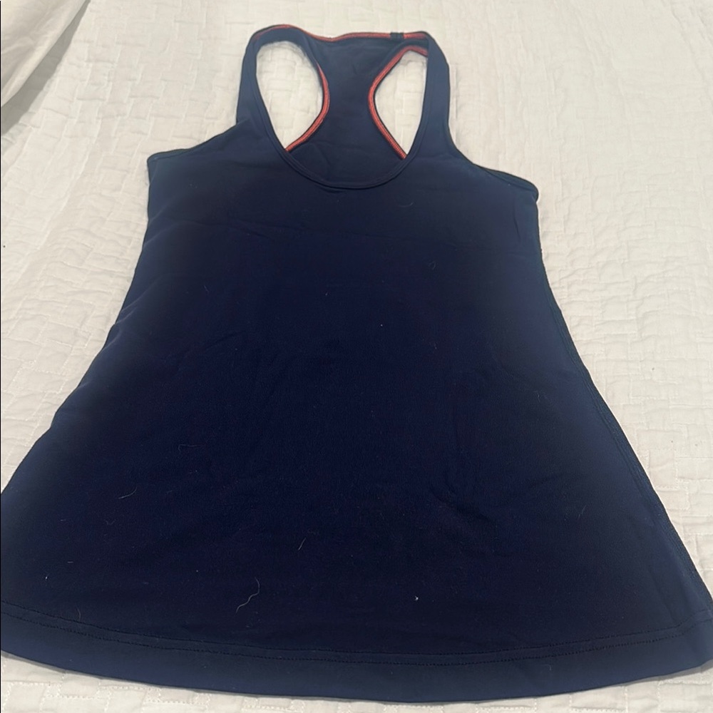 Navy Blue Women's Racerback Tank Top